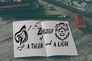 BUNDLE WILD ANIMALS VECTOR, an Animal Illustration by AnastasiyaOleynik (Thumbnail 8 of 20)