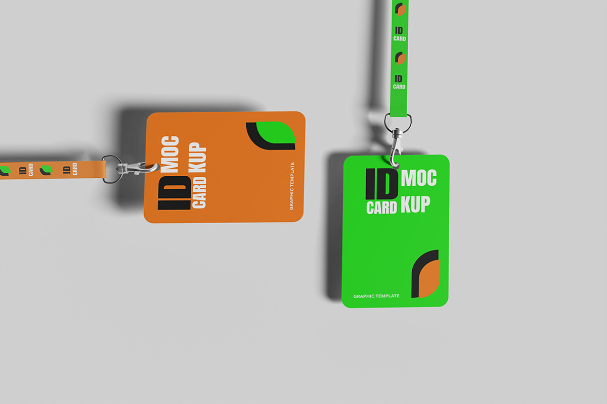 Id Card Mockup, a Mockup by seulangagraphic (Photo 3 of 5)