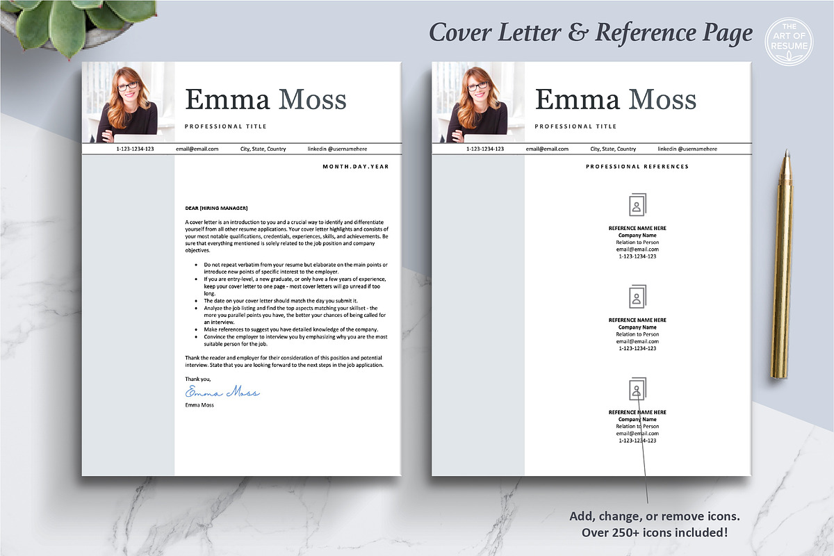 Professional Resume | CV Template, a Resume Template by The Art of Resume (Photo 6 of 8)