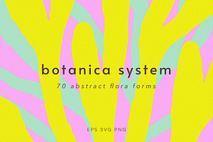 Botanica system. Floral Elements