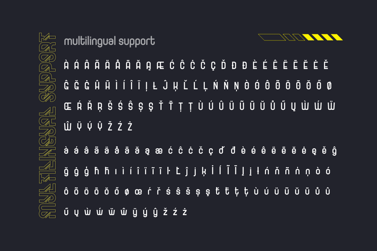 Goxac | Futuristic Font, a Sans Serif Font by twinstd (Photo 11 of 13)