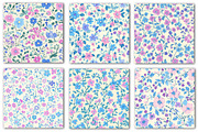 Ditsy Floral Seamless Patterns, a Texture Illustration by Dream Creation (Thumbnail 4 of 6)