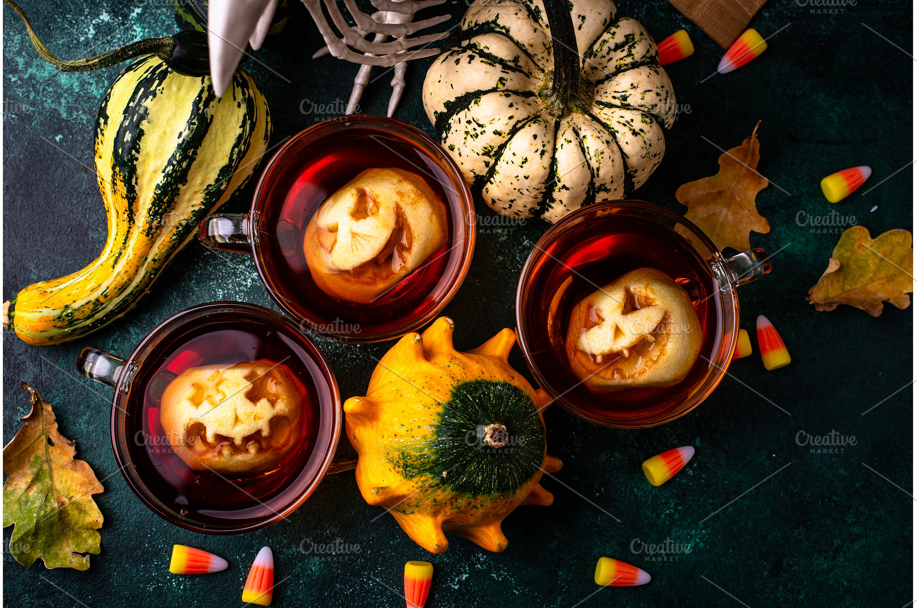 Haloween spicy apple cider drink, a Food & Drink Photo by Yulia Furman