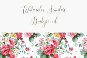 Vintage Floral Seamless Pattern, a Pattern Graphic by Pati Charm Studio (Thumbnail 3 of 6)