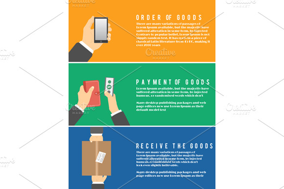 Internet shopping process of purchas preview 2