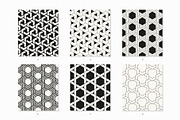 Hexagonal | 42 Seamless Patterns, a Pattern Graphic by Curly_Pat (Thumbnail 4 of 11)
