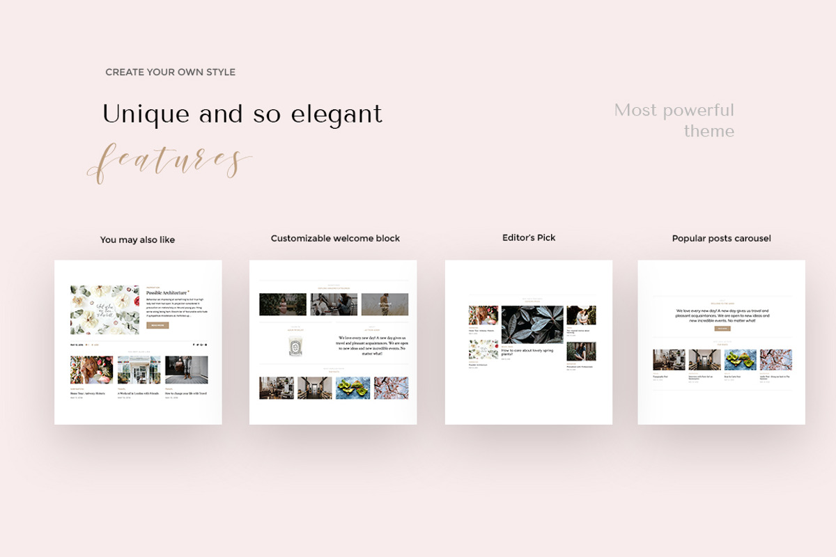 Aerin - WordPress Blog & Shop Theme, a WordPress Template by Creanncy (Photo 6 of 7)