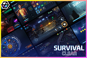 GUI Pro - Survival Clean, an UI Kit Template by LAYERLAB (Thumbnail 1 of 69)