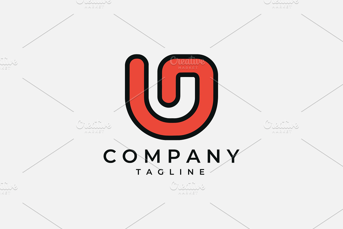 Abstract Letter UG Infinity Logo, a Branding & Logo Template by Vectorium Studio (Photo 2 of 2)