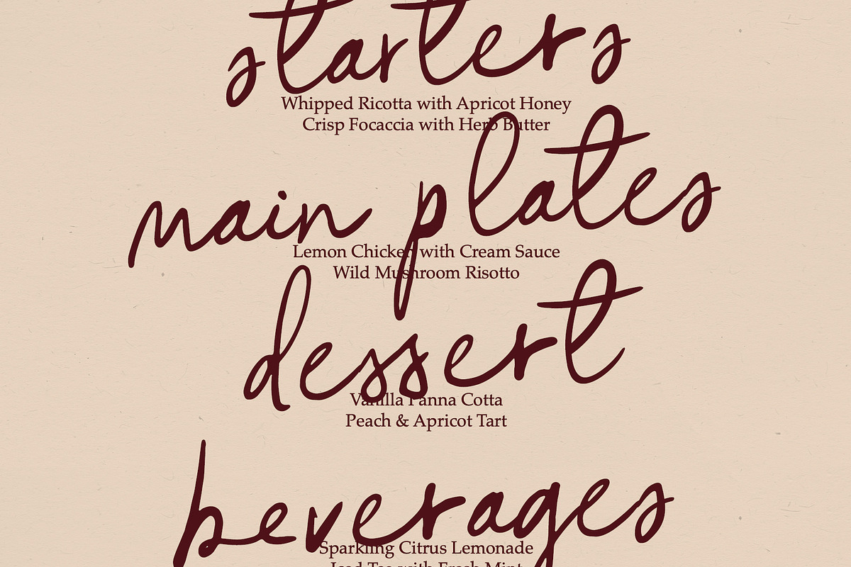 Golden Moonlight, a Handwritten Font by supfonts (Photo 5 of 12)