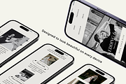 Canva Luxury Wedding Site Template, a Landing Page Template by Marcia B Studio (Thumbnail 3 of 4)