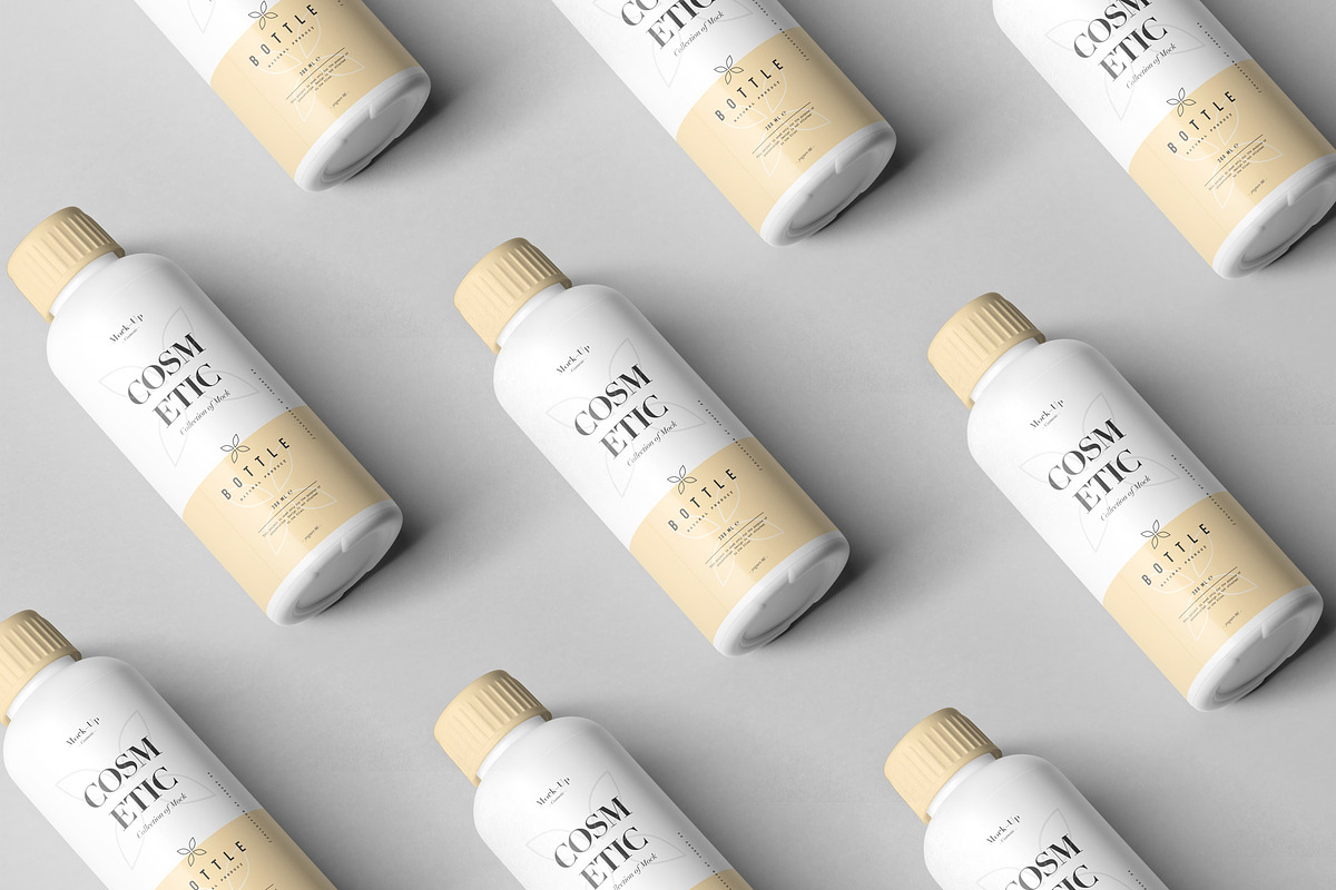 Cosmetic Bottle Mock-up 2, a Packaging Mockup by Yogurt86 (Photo 8 of 14)