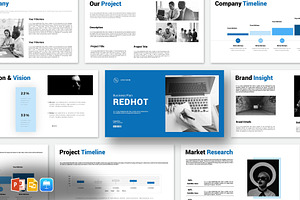 Red Hot Business Plan Presentation, a Presentation Template by Blackcloud_Creations