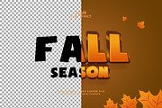 Text Effect Fall Season, a Layer Style Add-On by Navy Graphic (Thumbnail 2 of 2)