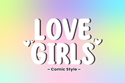 Peachy Bubbly - Display Font, a Sans Serif Font by KiddoGlyphs Studio (Thumbnail 2 of 4)