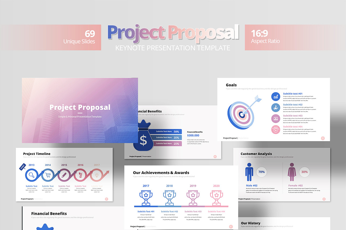 Project Proposal Keynote Template