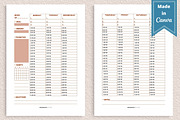 Weekly Planner Template, Canva, a Templates & Theme by Jaboor Magics (Thumbnail 2 of 5)