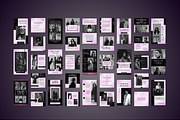 100 Fashion Templates Canva, a Templates & Theme by TemplateCastleStore (Thumbnail 2 of 10)