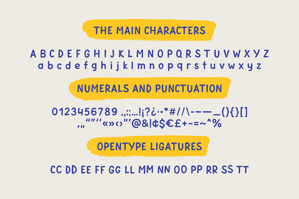 Siena Sans Serif Handwritten Font, a Handwritten Font by Lanastace Studio (Photo 19 of 19)