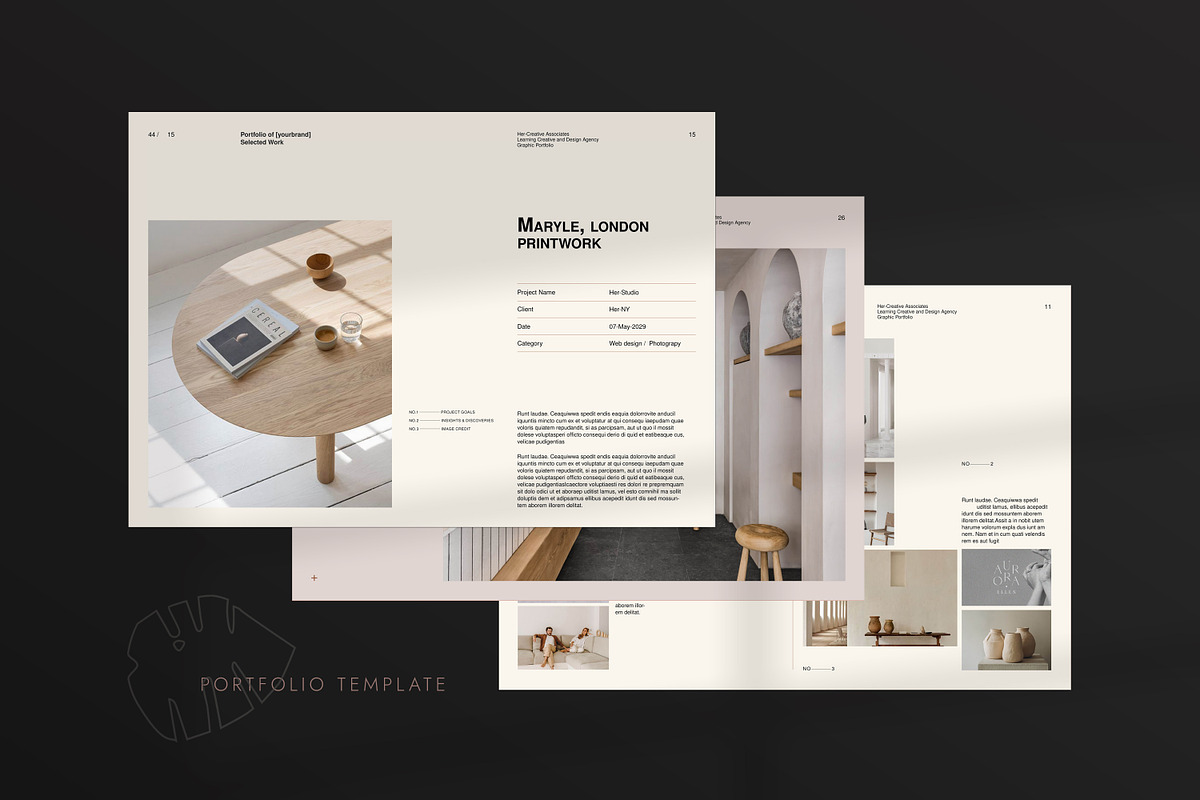 Portfolio and Resume, a Brochure Template by S A N D Y (Photo 7 of 10)