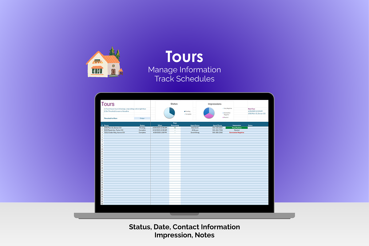 House Search Excel Tool preview 4