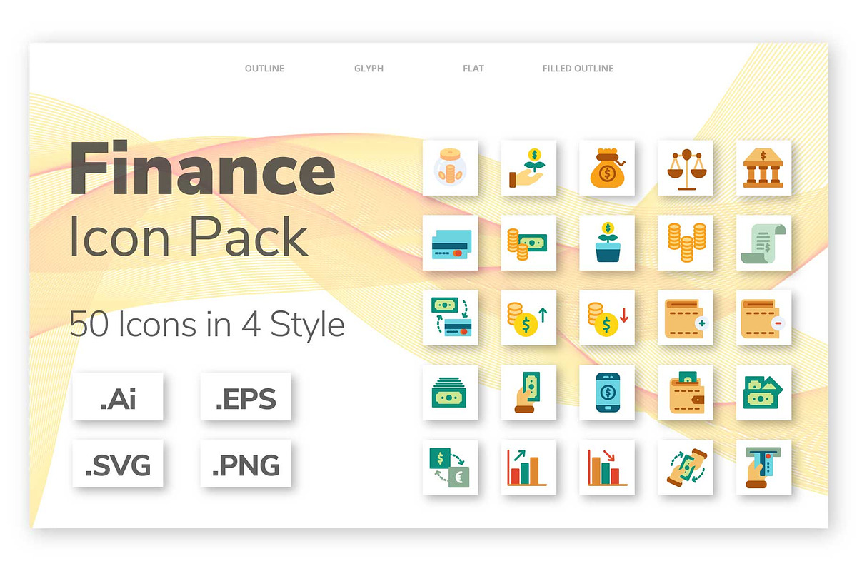 200 Finance Icon Pack, a Duotone Icon by Creastale (Photo 1 of 5)