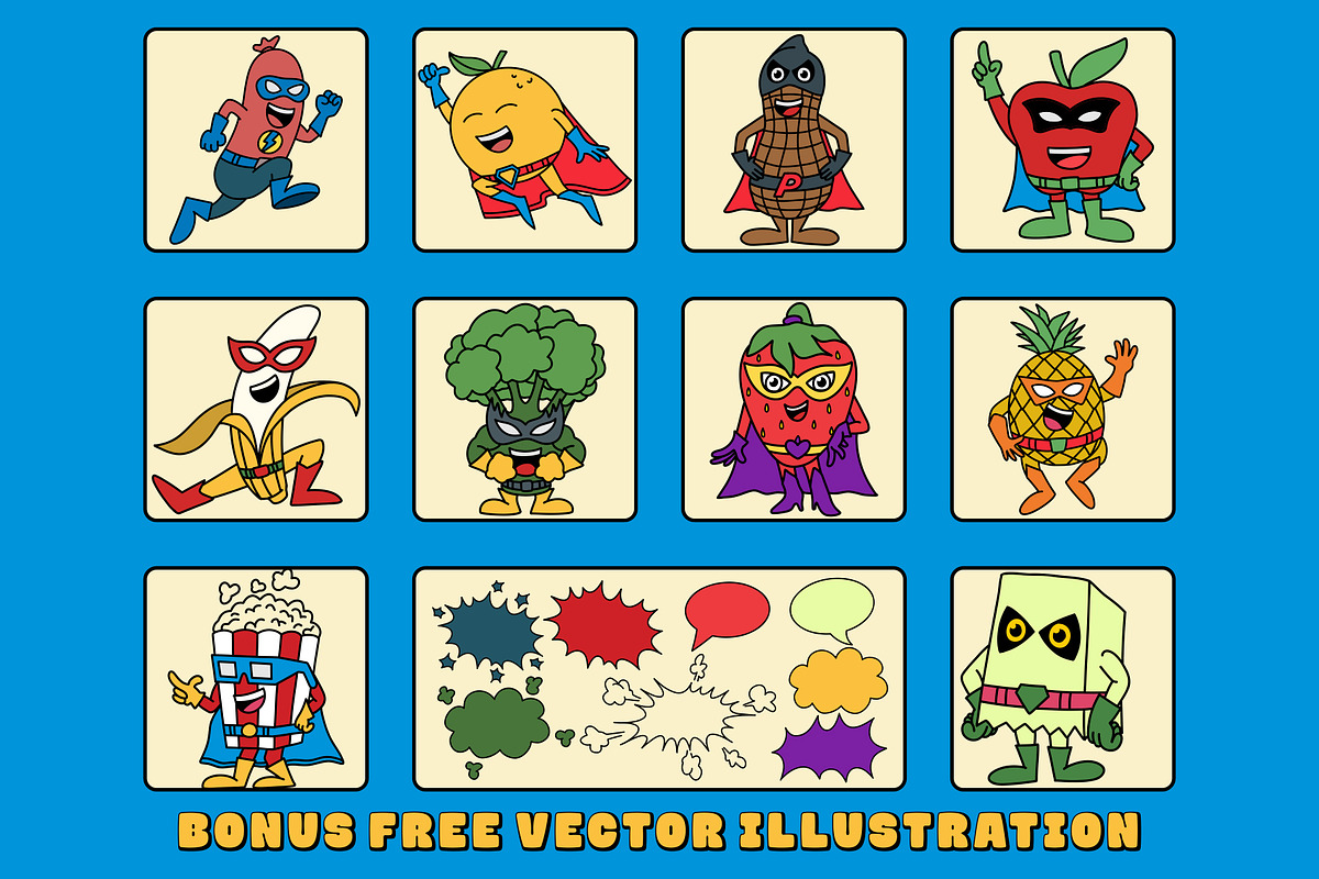 SP MINAMI FONT BUNDLE ILUSTRATIONS, a Sans Serif Font by Sup.Port Studio (Photo 9 of 11)