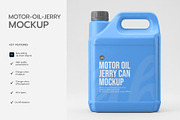 Motor Oil Jerry Can Mockup, a Packaging Mockup by graphypix (Thumbnail 2 of 4)