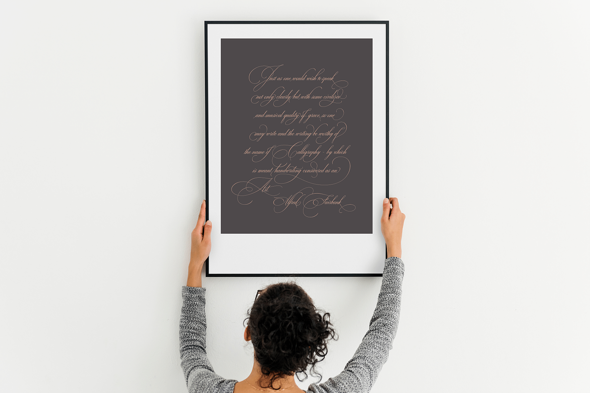 Ecatherina - legendary script, a Script Font by Blessed Print (Photo 10 of 42)
