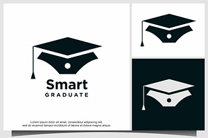 Graduation Logo Template Design, a Branding & Logo Template by ebinta99