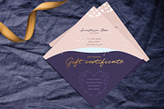 Purple Gift Certificate Template, a Card Template by ArealPro (Thumbnail 2 of 7)