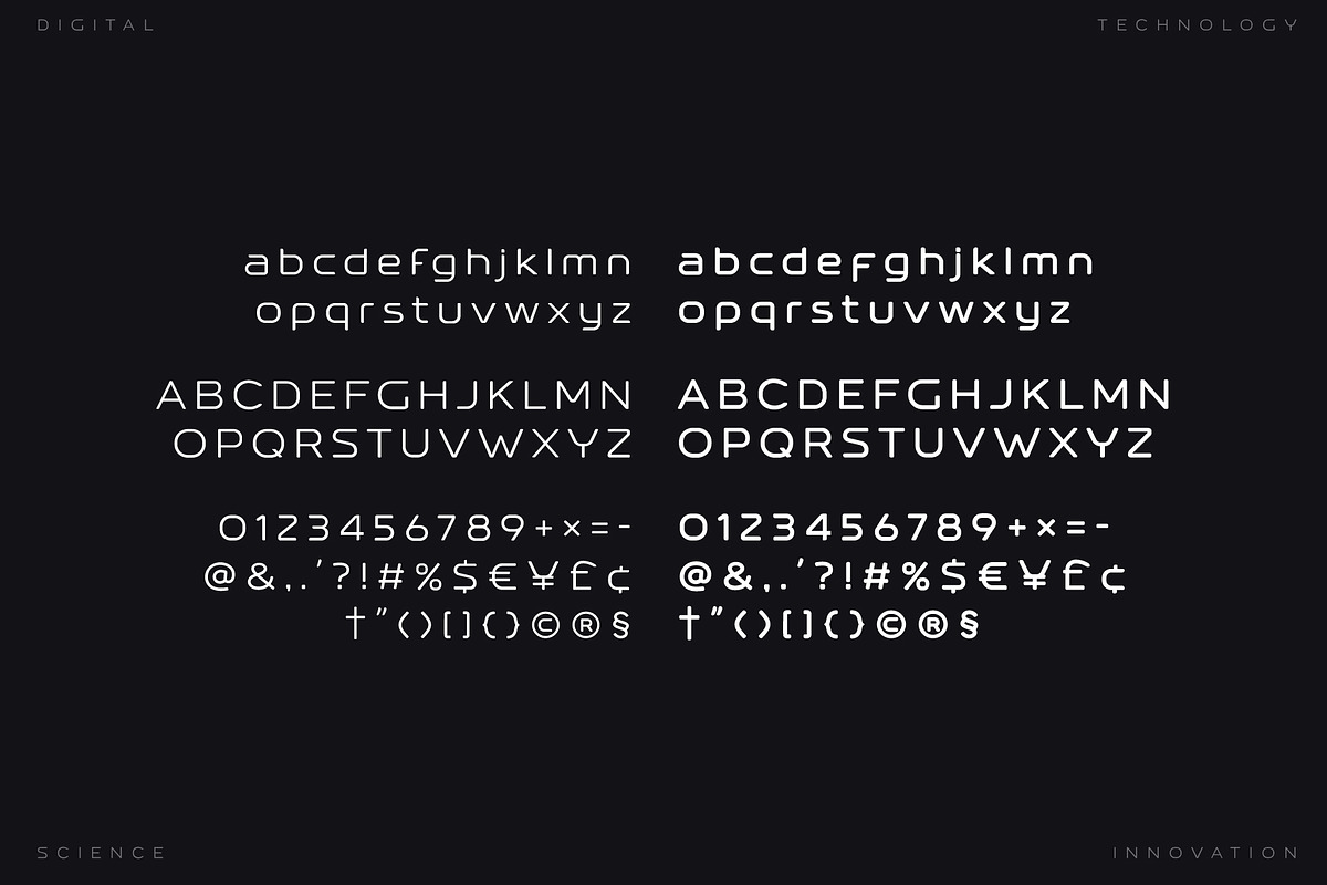 Modern Sans Serif Font, a Sans Serif Font by artyway (Photo 4 of 6)