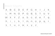 Belong Logo and Heading Font Family, a Sans Serif Font by Ryul Davidson (Thumbnail 8 of 16)