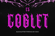 CS Goblet – Blackletter Font, a Blackletter Font by Craft Supply Co. (Thumbnail 1 of 8)