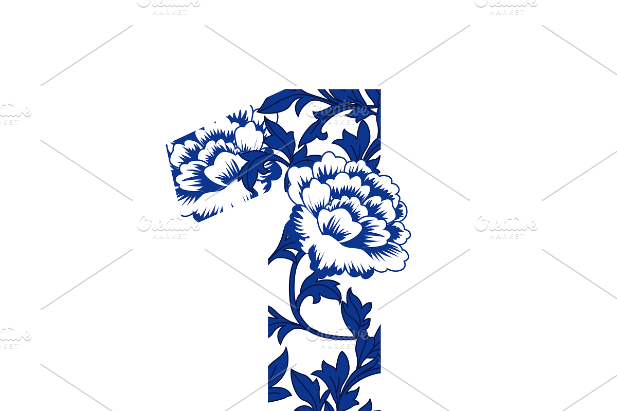 Number One Design in Chinese Style, an Object Illustration by PonDeArt (Photo 2 of 2)