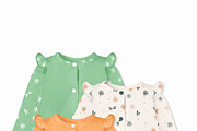 Baby Cardigan with Flounces Mock-up, a Hoody Mockup by Mocca Mockups Store (Thumbnail 11 of 18)