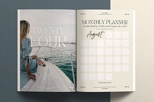 2024 Planner / Workbook For Canva