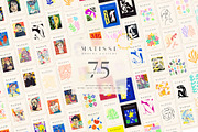 Matisse Modern Gallery Bundle 2, a Background Graphic by Wall Art Print Studio (Thumbnail 1 of 38)