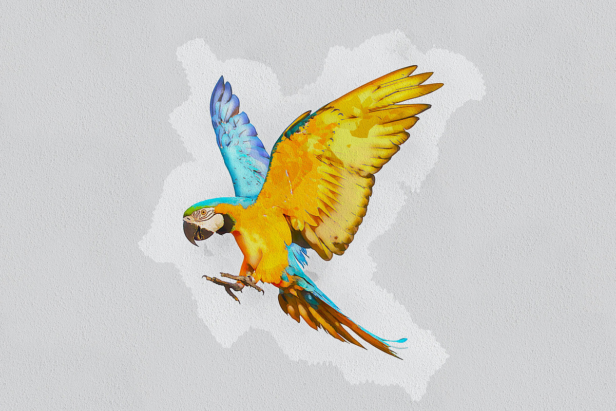 Pastel Watercolor Painting Photoshop, an Action Add-On by Photoshop Action (Photo 7 of 12)