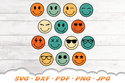 Smiley Face SVG Bundle, a Graphic by Cloud9DesignSVG (Thumbnail 3 of 7)