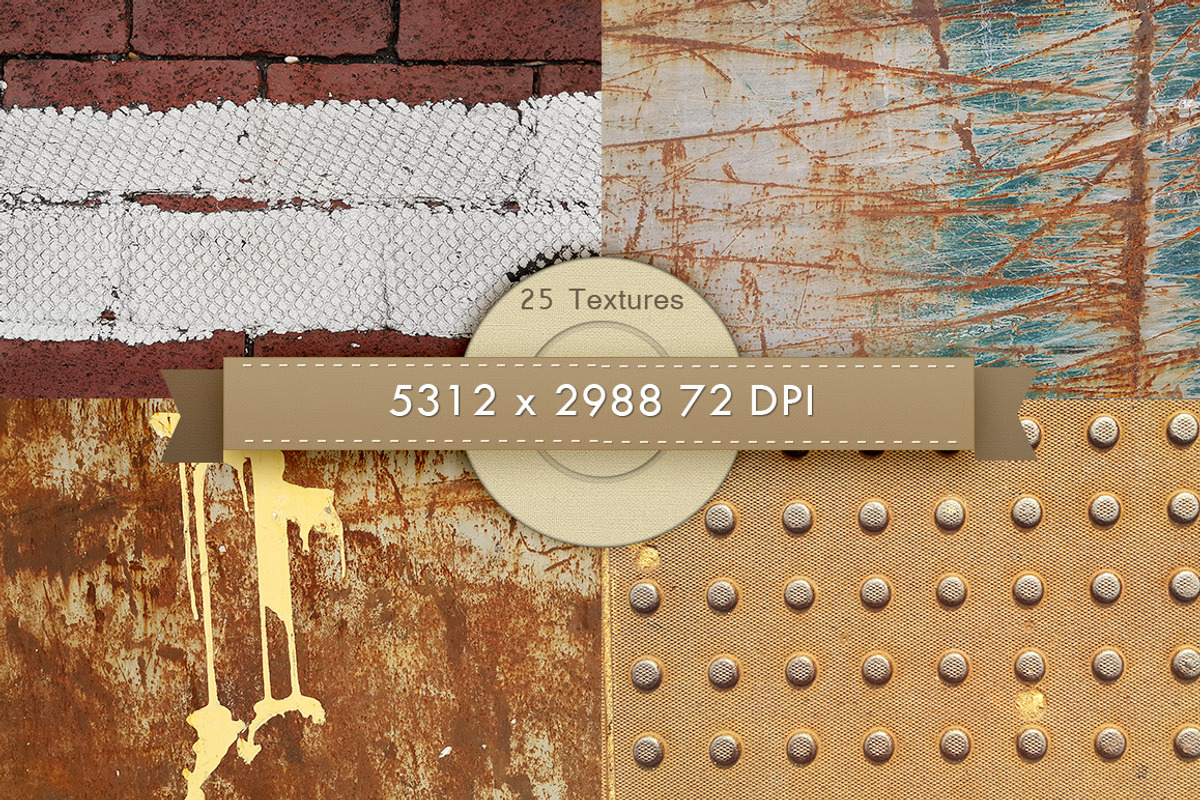 Urban Grunge V.05 Textures, a Texture Graphic by Posh Papers & Patterns (Photo 3 of 5)