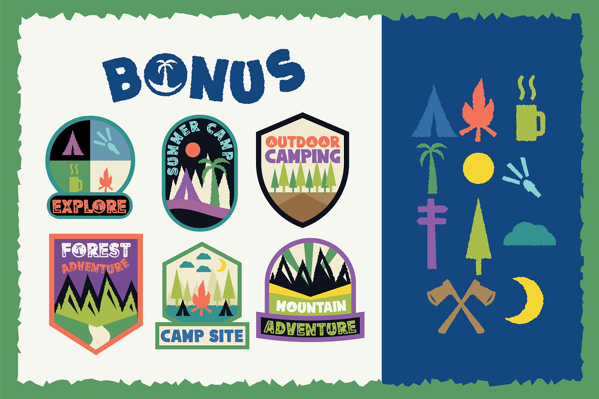 Summer Camp, a Font by caocastudio (Photo 6 of 7)