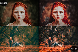 12 Autumn Breeze Photoshop Actions