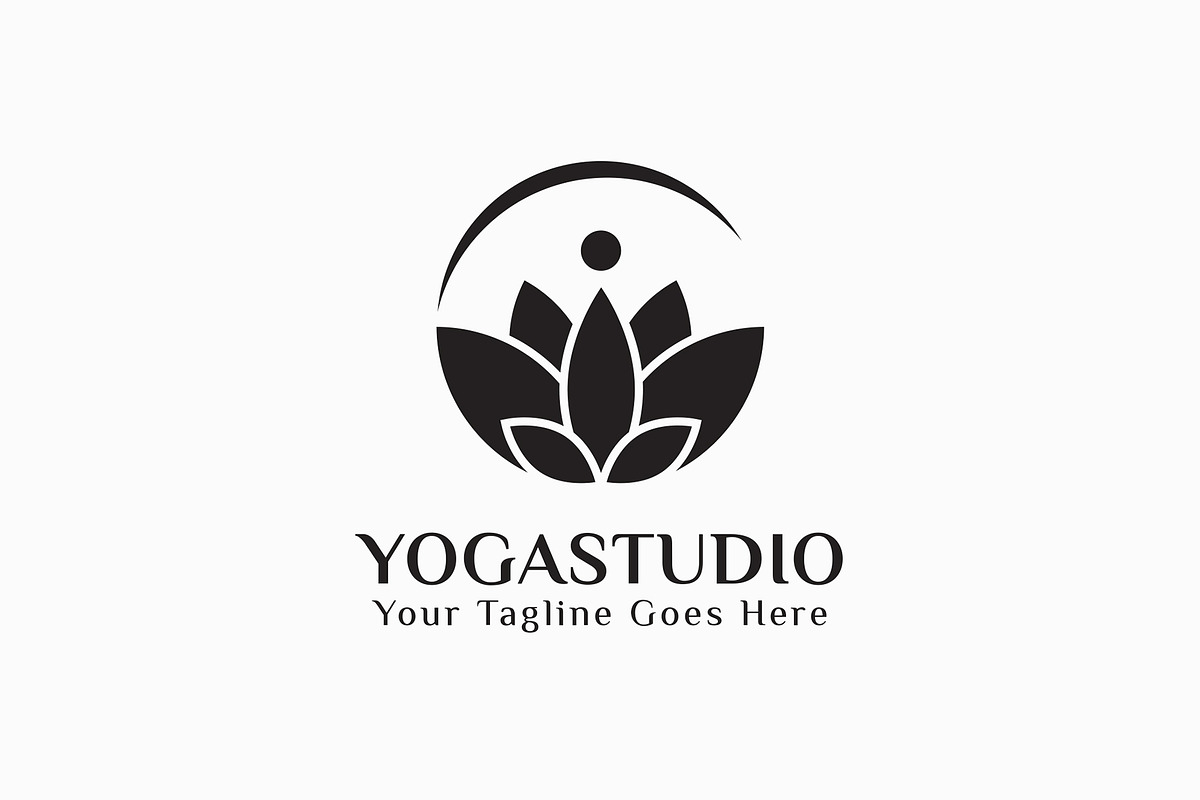 Yoga Studio Logo, a Branding & Logo Template by Shocky Design Studio (Photo 3 of 8)