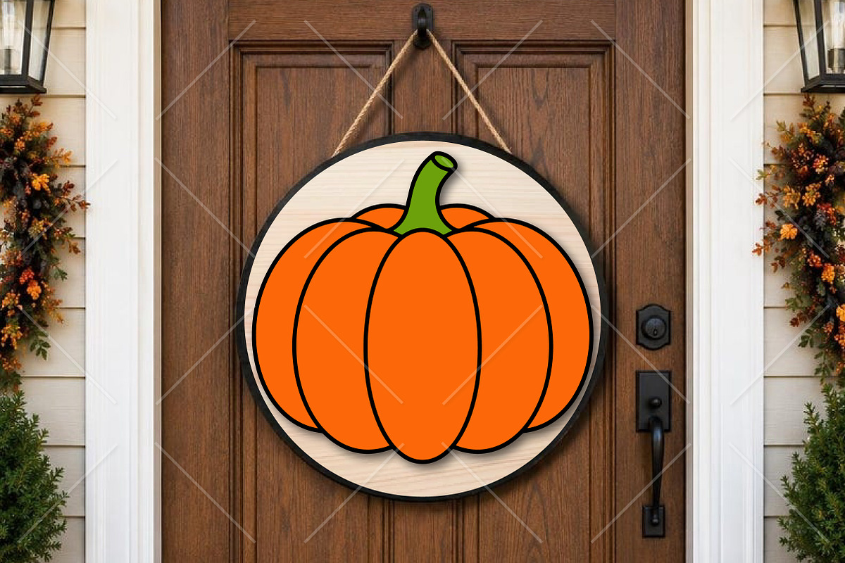 Halloween Pumpkin Laser Cut SVG, an Object Graphic by Canvas Craft (Photo 1 of 3)