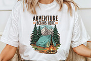 Camping sublimation PNG, an Icon by Craft Nest (Thumbnail 4 of 6)