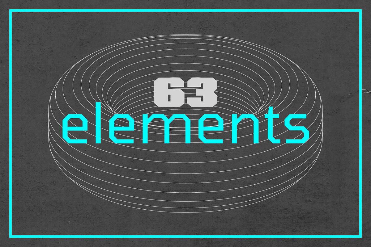 3D Wireframe Shapes | set 4, an Object Graphic by MaximGertsen (Photo 5 of 7)