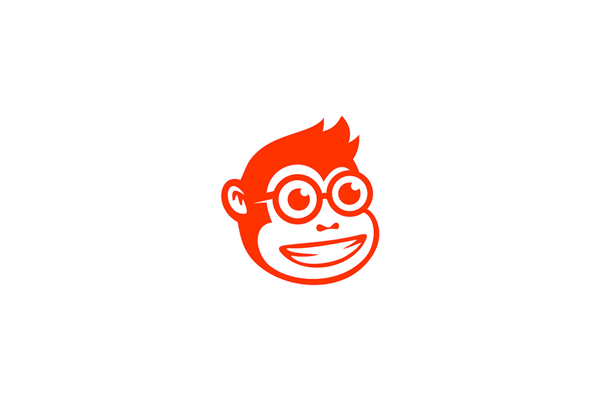 Monkey mascot logo vector, a Graphic by boriman05