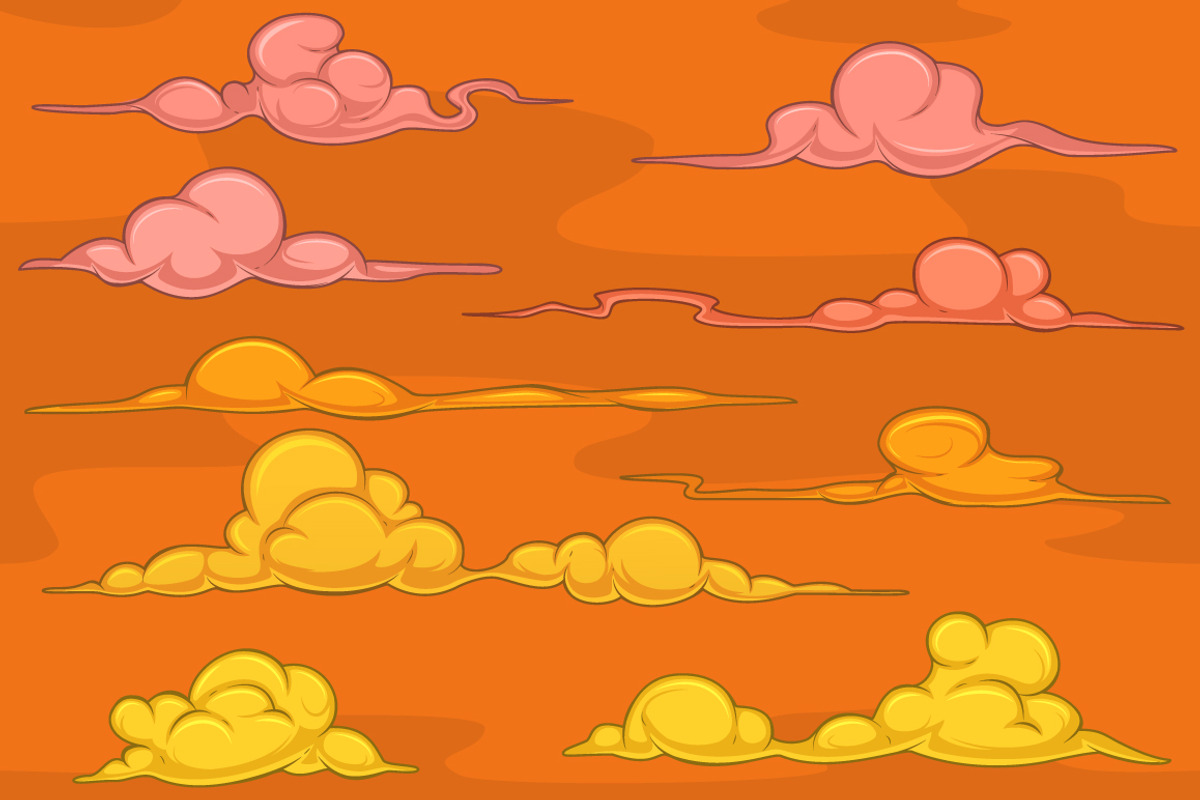 Cartoon Clouds, an Illustration by yuanden graphics (Photo 3 of 3)