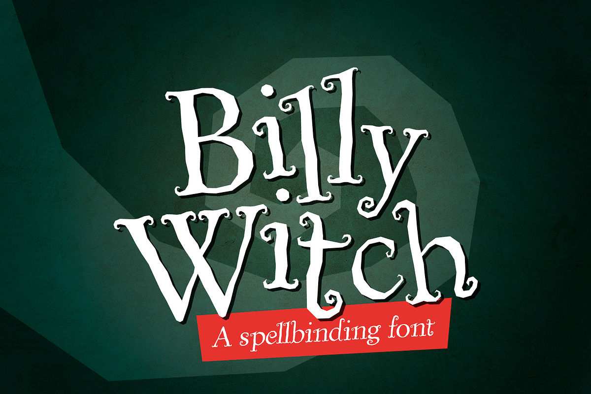 Billy Witch -spellbinding serif font, a Serif Font by Little Type Factory (Photo 1 of 13)